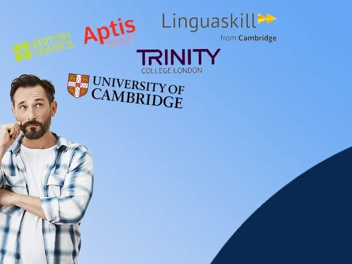 ¿Qué examen conviene más? Descubre las diferencias entre los exámenes de Aptis, Cambridge, Linguaskill, Trinity.